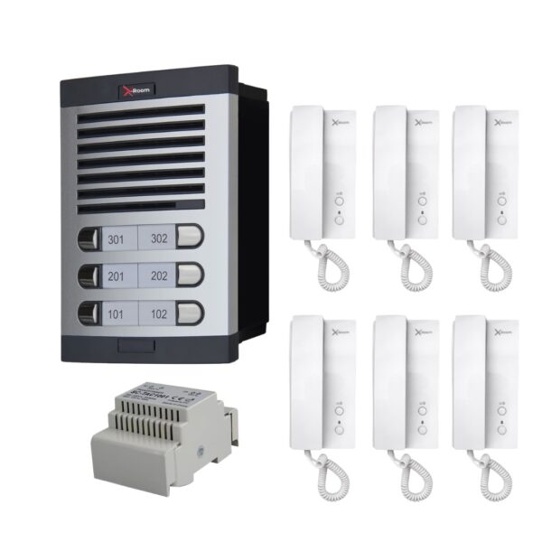 INTERCOM KIT 6 LINE X-Room