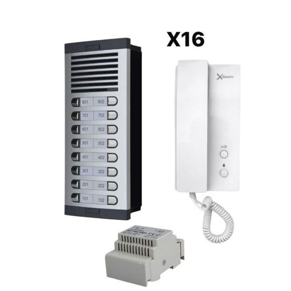 intercomkit 16 line X-Room